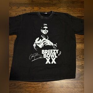 Breezy Bowl XX Black Graphic T-Shirt